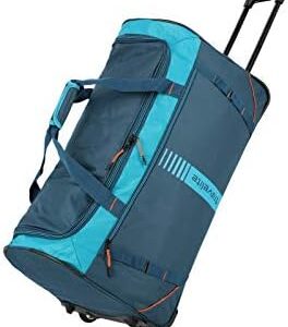 Travelite Basics Active Duffle Travel Luggage 71 cm, Petrol/Orange, 71 cm