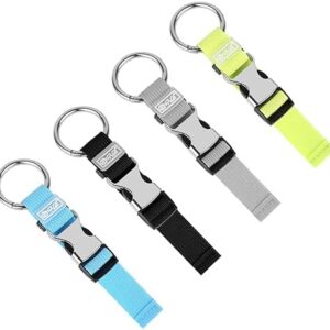 4 Pieces Luggage Strap Jacket Gripper, Luggage Add Luggage Strap, High Durability Adjustable Luggage Strap Travel Accessories for Carrying Additional Luggage