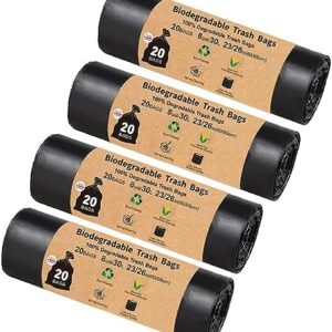 Adult Organic Toilet Bags for Camping Toilets Pack of 80, 30L Biodegradable Toilet Bags, Camping Toilet Bag for Camping Toilets, Organic Toilets, Mobile Toilets, Camping, Hiking, Travel